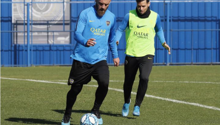 de rossi entrenamiento @BocaJrsOficial 12082019