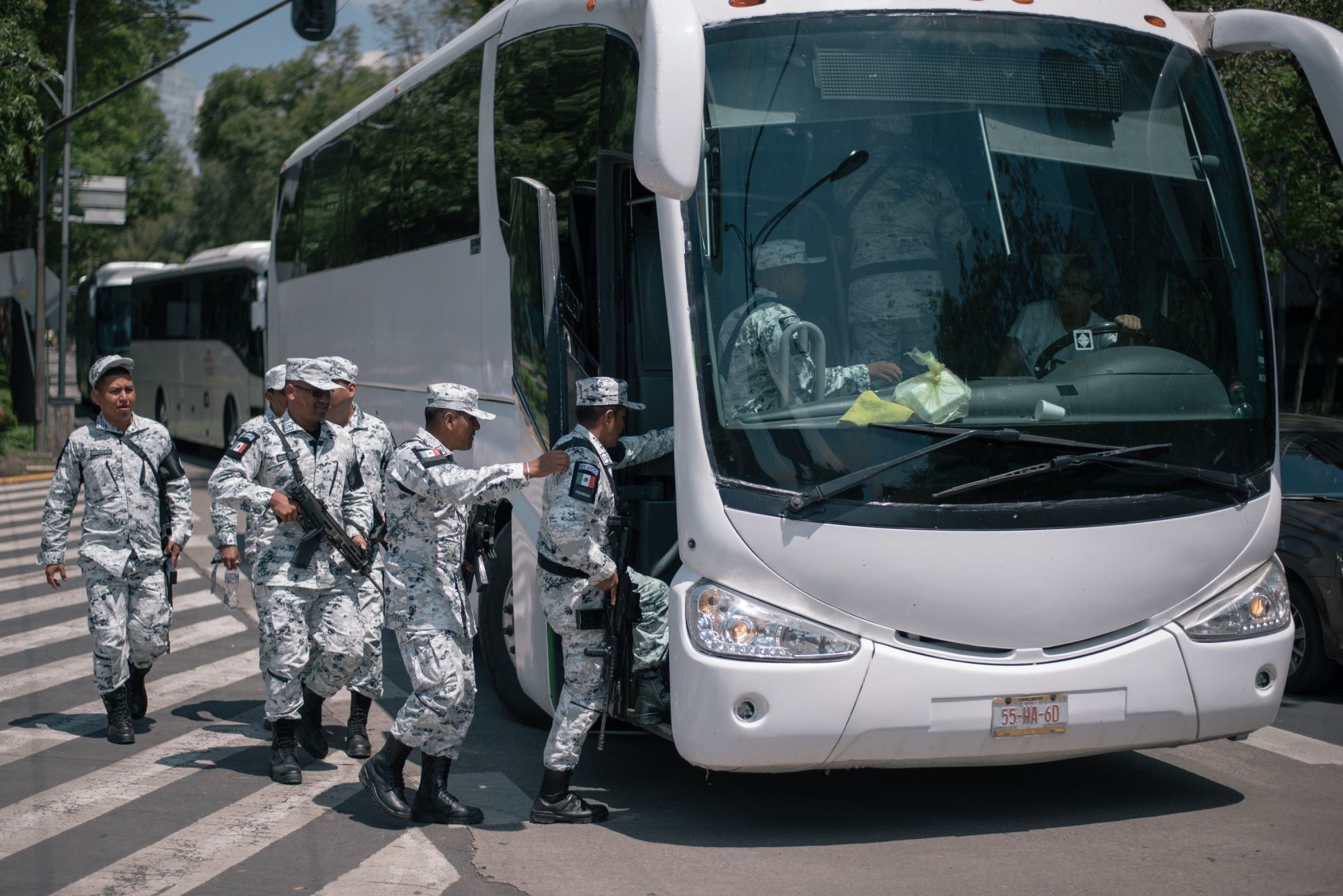 The National Guard Official Deployment Launch As AMLO Looks To Secure Southern Border