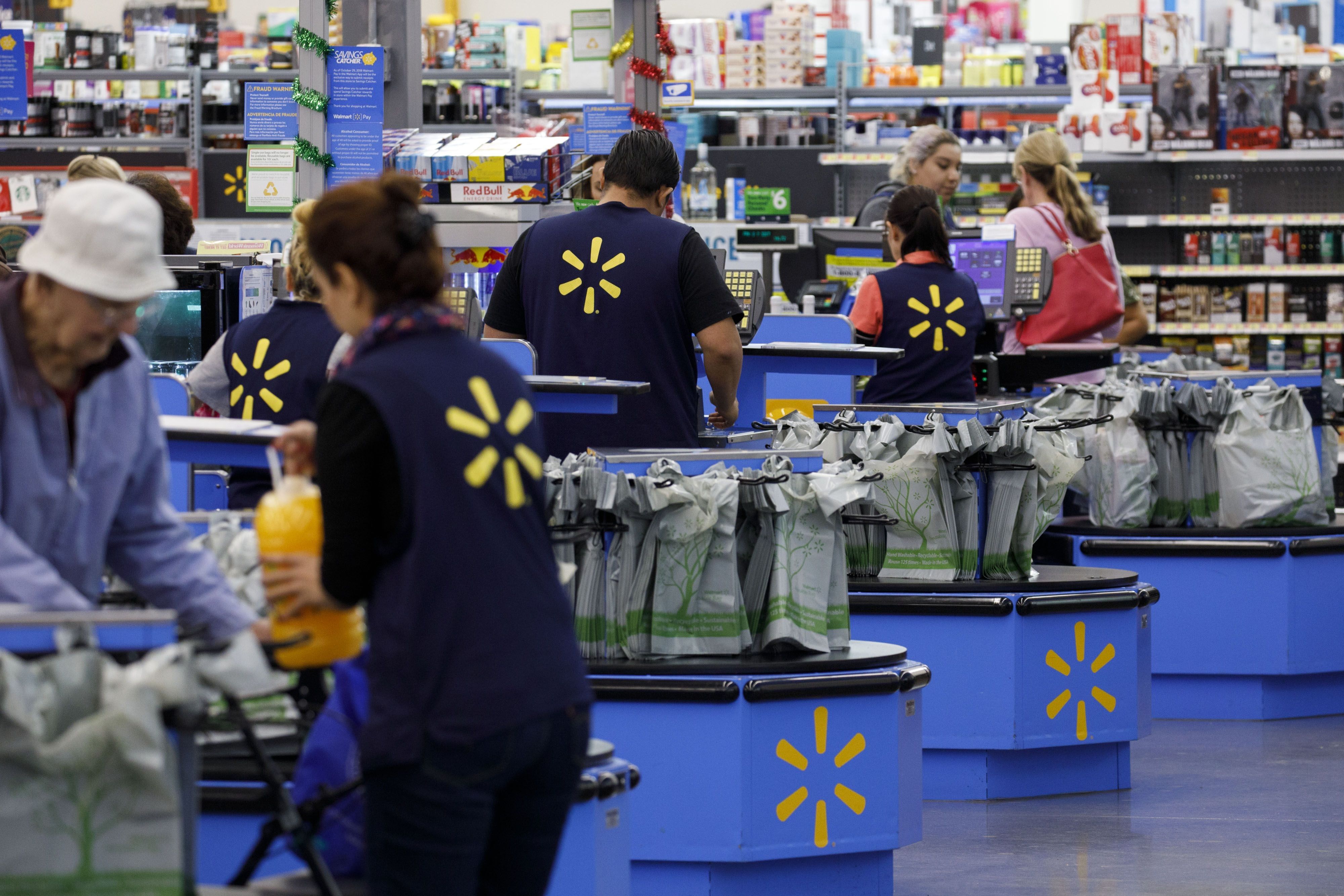 Inside A Wal-Mart Stores Inc. Location Ahead Of Black Friday