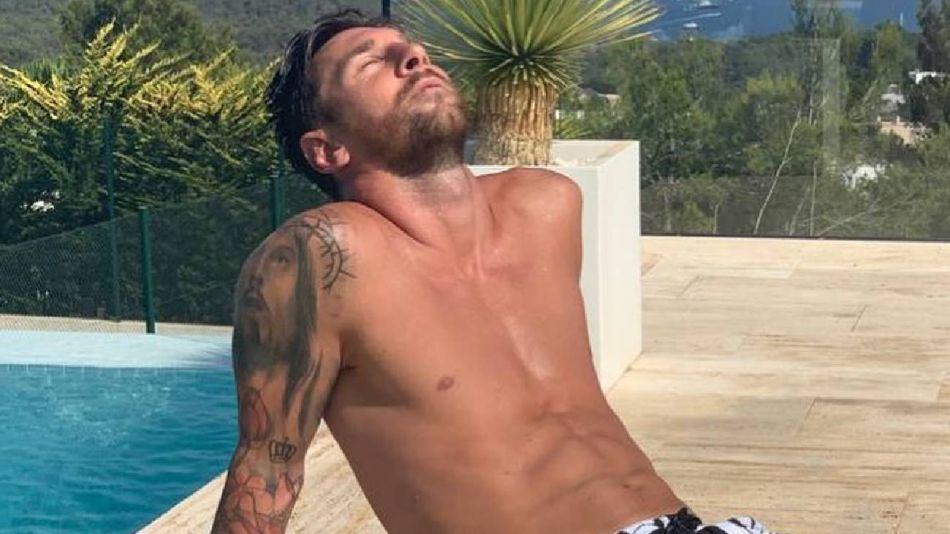 La foto en torso de Leo Messi que volvió locas a sus fans y se volvió viral