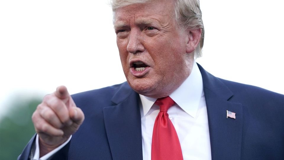 President Trump Departs White House For Cincinnati Rally