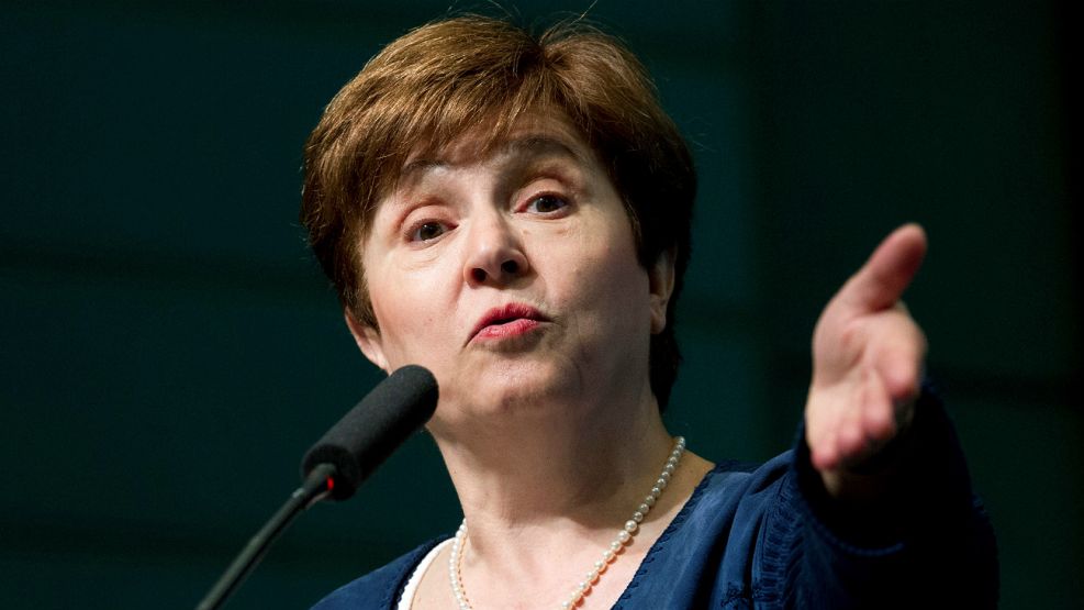 Kristalina Georgieva, nueva directora del FMI.