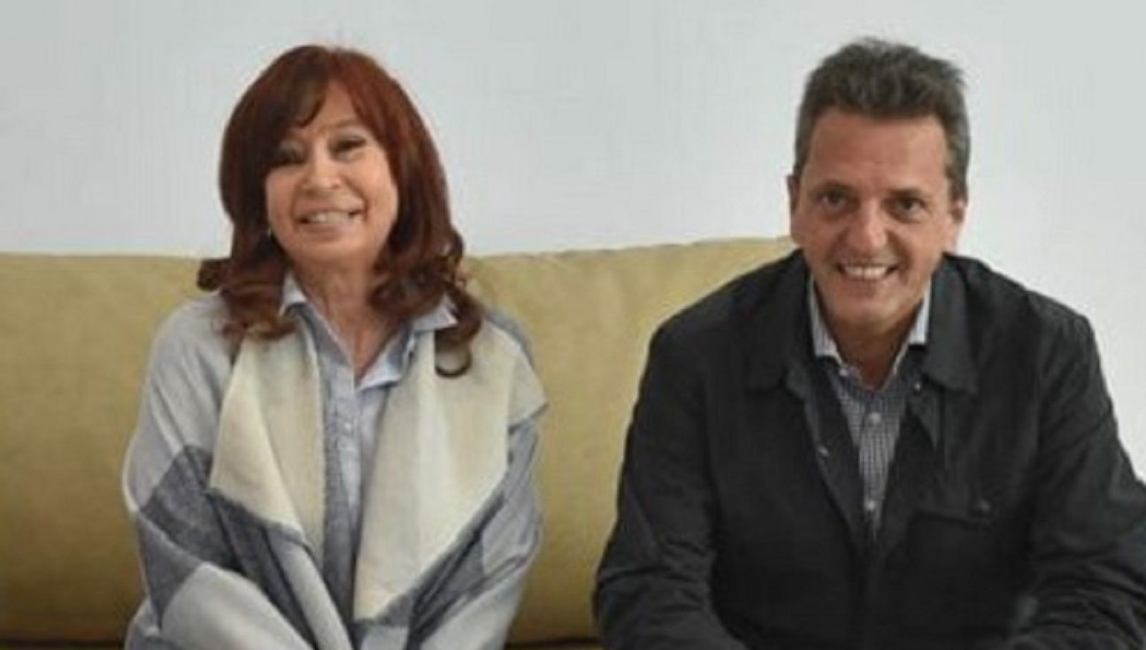 Cristina Kirchner y Sergio Massa