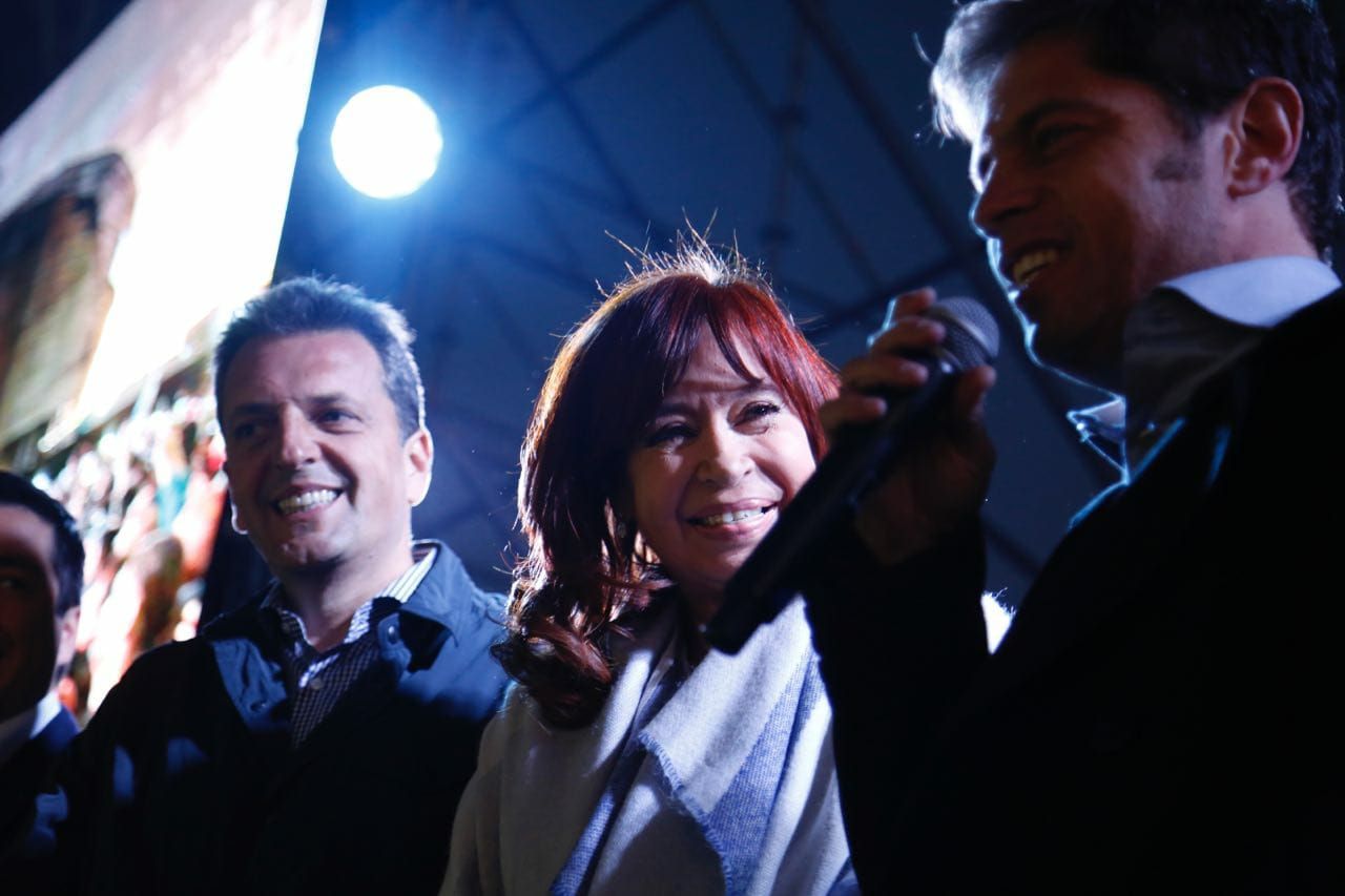 Cristina Fernández de Kirchner y Sergio Massa