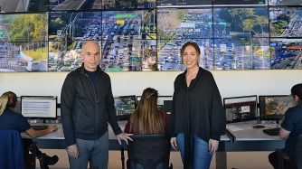 Archivo. Horacio Rodríguez Larreta junto a María Eugenia Vidal.