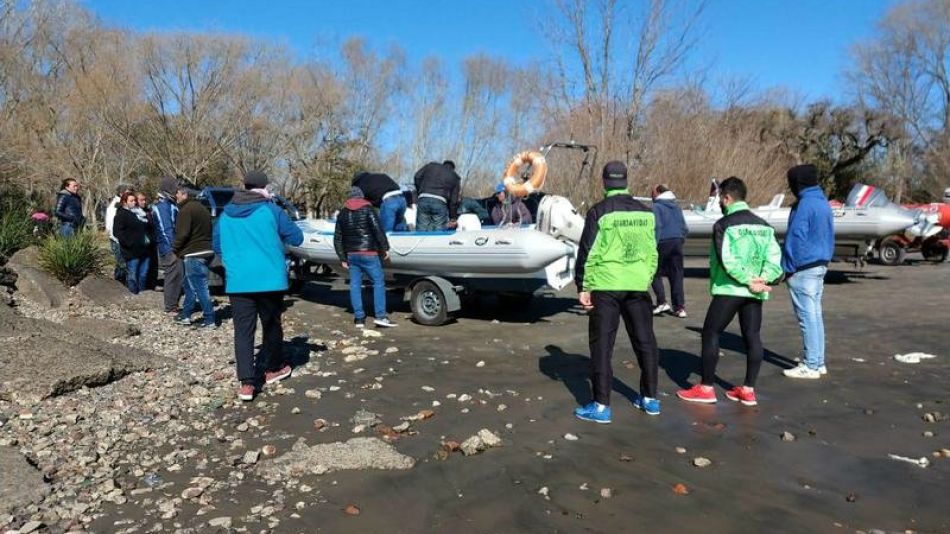 Pescadores desaparecidos en Punta Lara