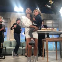 Pampita celebró junto a Benicio los 100 programas de "Pampita Online"