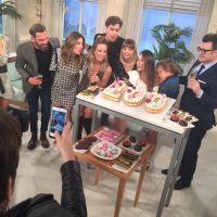 Pampita celebró junto a Benicio los 100 programas de "Pampita Online"