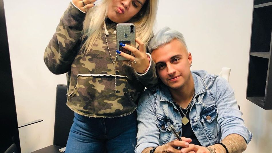 Morena Rial y su nuevo novio cambiaron de look, ¡con tatuaje incluído!