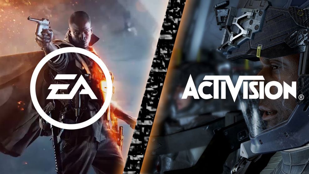 Activision y Electronic Arts. 