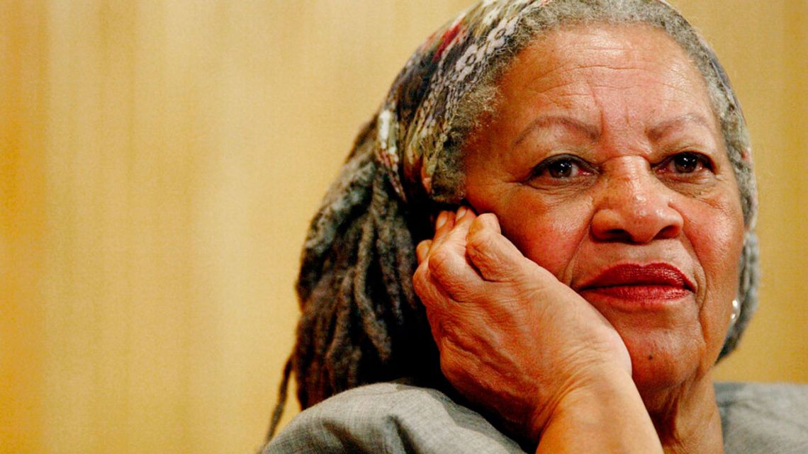 US writer Toni Morrison at a conference about Argentine writer Julio Cortázar in Mexico in 2005. 