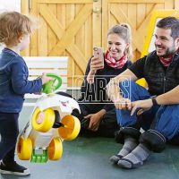 Las divertidas vacaciones de Nicolas Magaldi junto a su esposa y su hijo