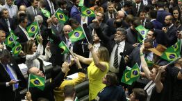 Brazil's Lower House Votes On President Bolsonaro's Flagship Pension Proposal 