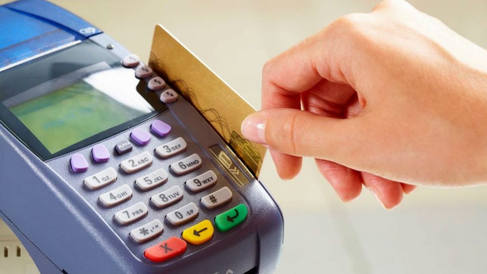 Pagos con tarjeta de crédito.