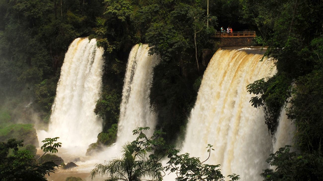 Las impresionantes Cataratas del Iguazú, Misiones.