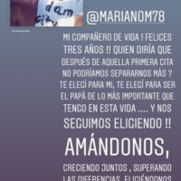 El conmovedor mensaje de Camila Cavallo a Mariano Martínez por sus tres años juntos