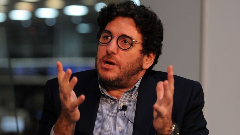 El exministro de Cultura Pablo Avelluto en Editorial Perfil