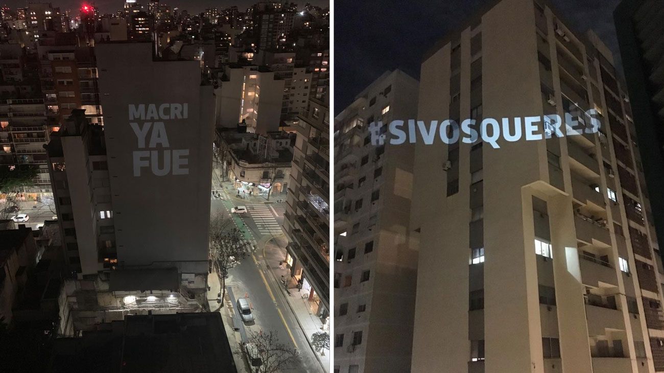 Proyecciones en la ciudad