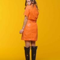 Naranja, el color infaltable de Nati Saal para la temporada SS20
