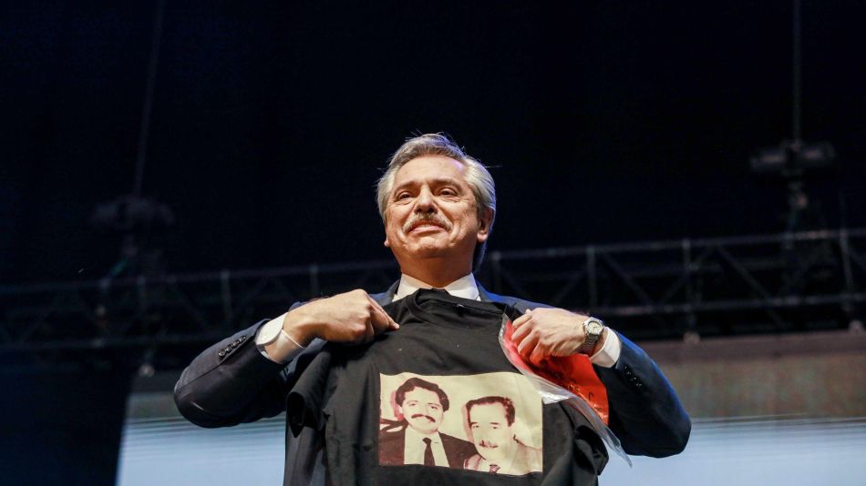 Alberto Fernández estuvo en el Orfeo de Córdoba