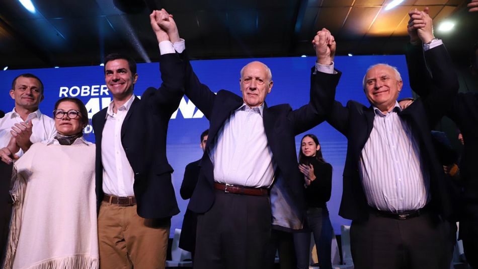 Cierre de campaña de Lavagna, previo a las PASO.