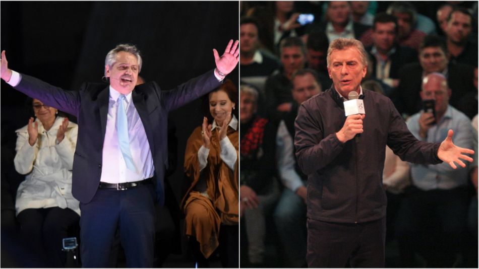 Fernández vs. Macri. Polarización y resultados ajustados.