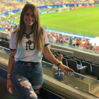 Antonella incendió las redes