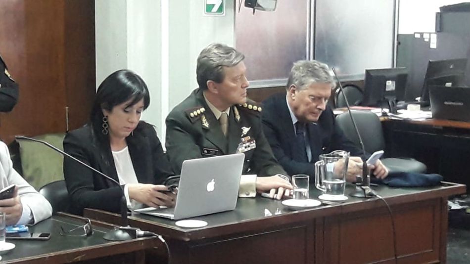 Captura del juicio a César Milani.