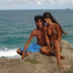 Antonela junto a su ex novio