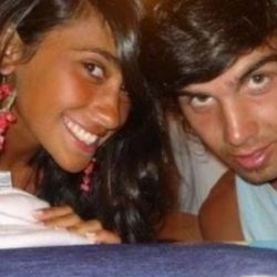 Antonela junto a su ex novio