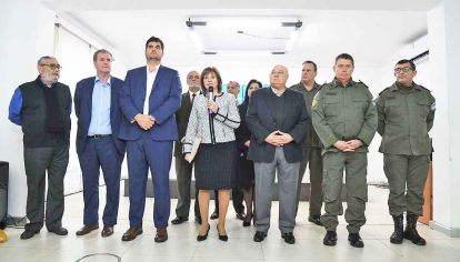 Anuncio. La ministra Patricia Bullrich presentó el proyecto poniendo énfasis en la formación profesional de los jóvenes que acceden al Servicio Cívico Voluntario.