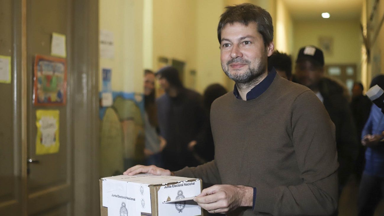 Matías Lammens, precandidato a jefe de Gobierno de la Ciudad. 