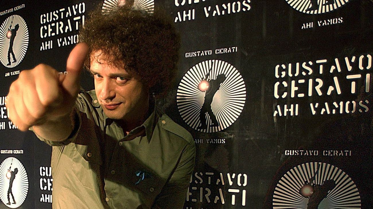 Cerati uno de los músicos más influyentes de la escena del rock argentino y latinoamericano.