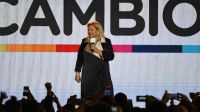 Elisa Carrió, desde el bunker de Juntos por el Cambio.