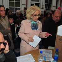 Así fue a votar Mirtha Legrand