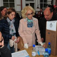 Así fue a votar Mirtha Legrand