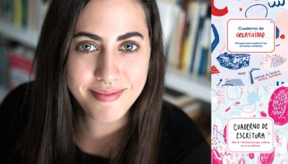 La escritora, que brinda talleres desde hace 10 años, publicó dos cuadernos que estimulan la escritura y creatividad