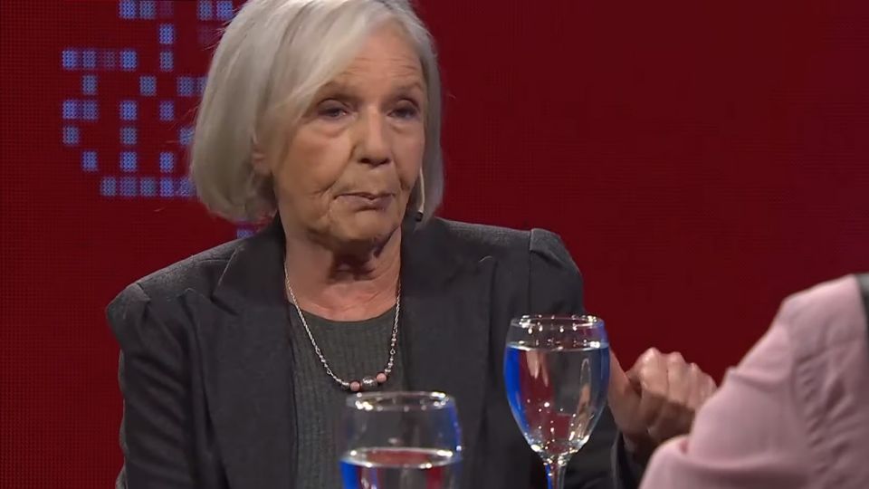 Beatriz Sarlo en el programa de Luis Novaresio.
