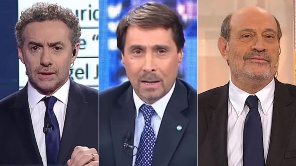 Luis Majul, Eduardo Feinmann y Alfredo Leuco, críticos con el Gobierno por los resultados de las PASO.