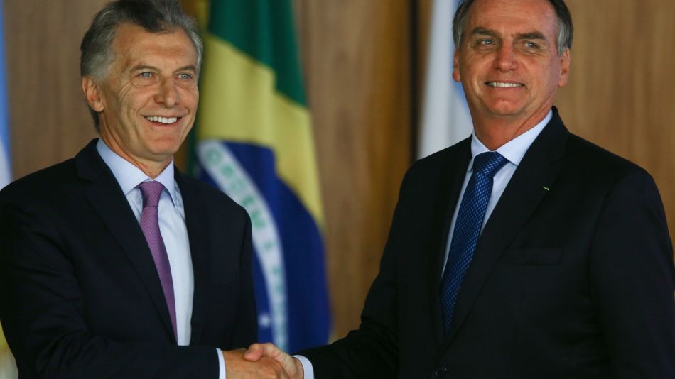 President Jair Bolsonaro Meets With Argentine President Mauricio Macri