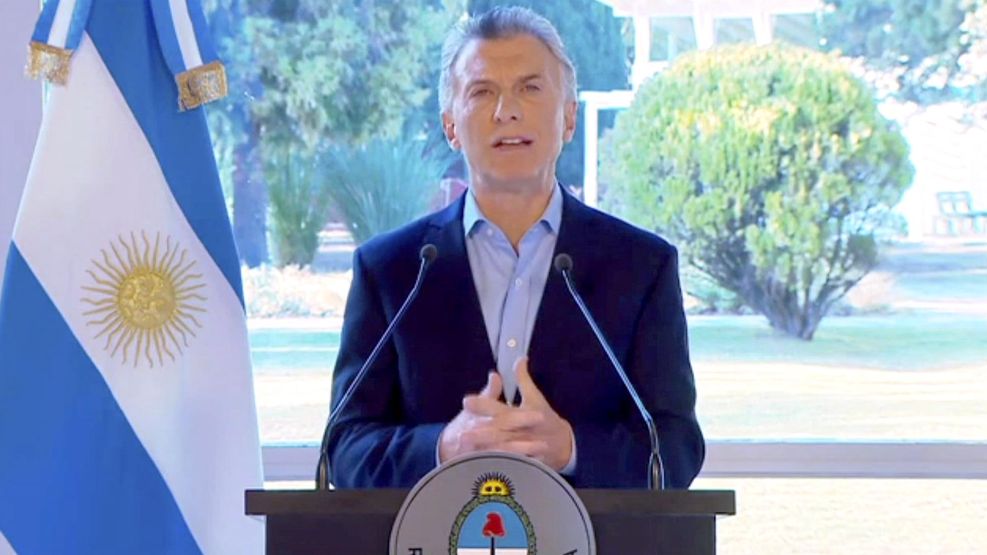 Mauricio Macri en la Residencia de Olivos 14082019