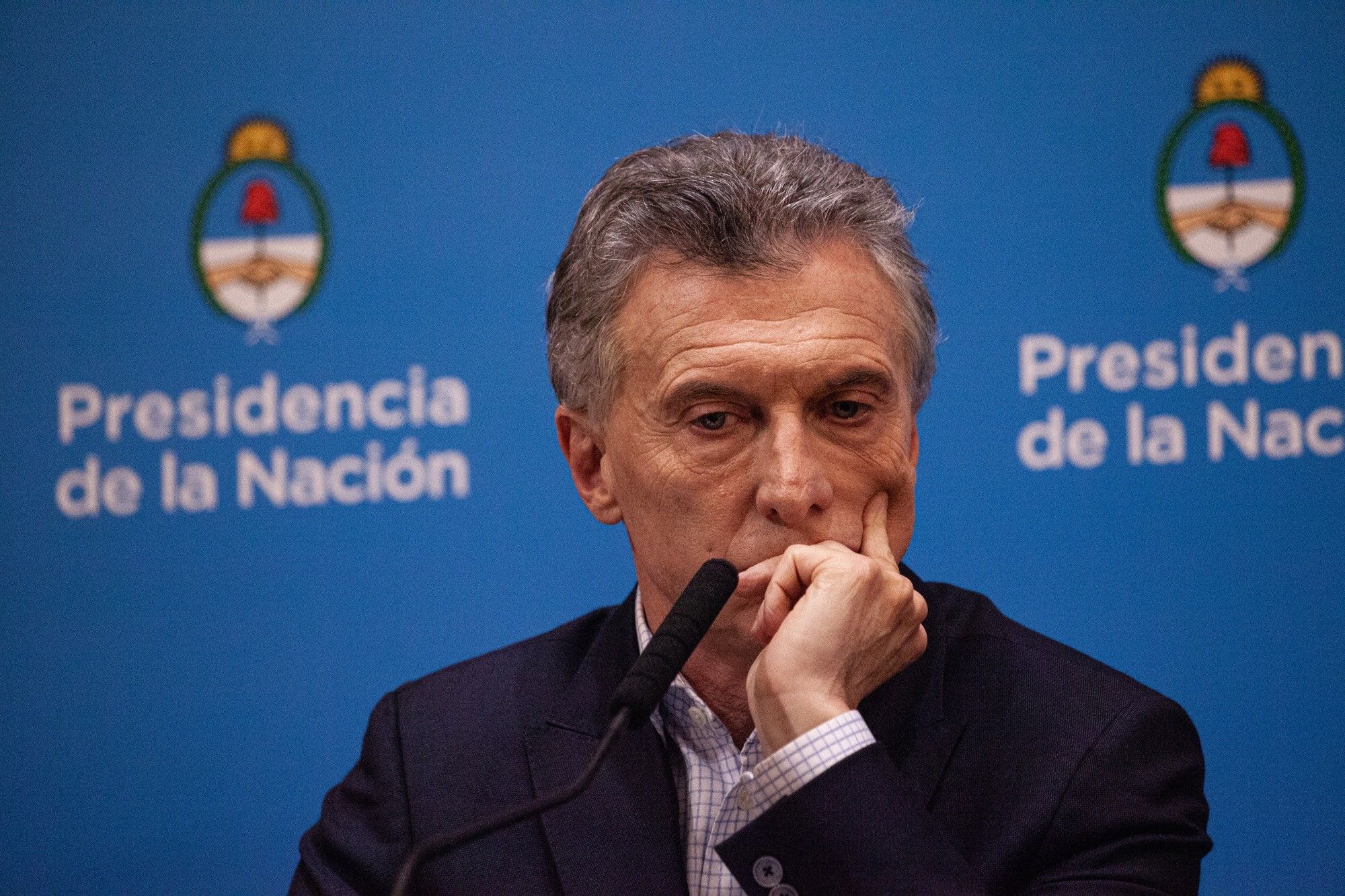 Mauricio Macri, presidente.