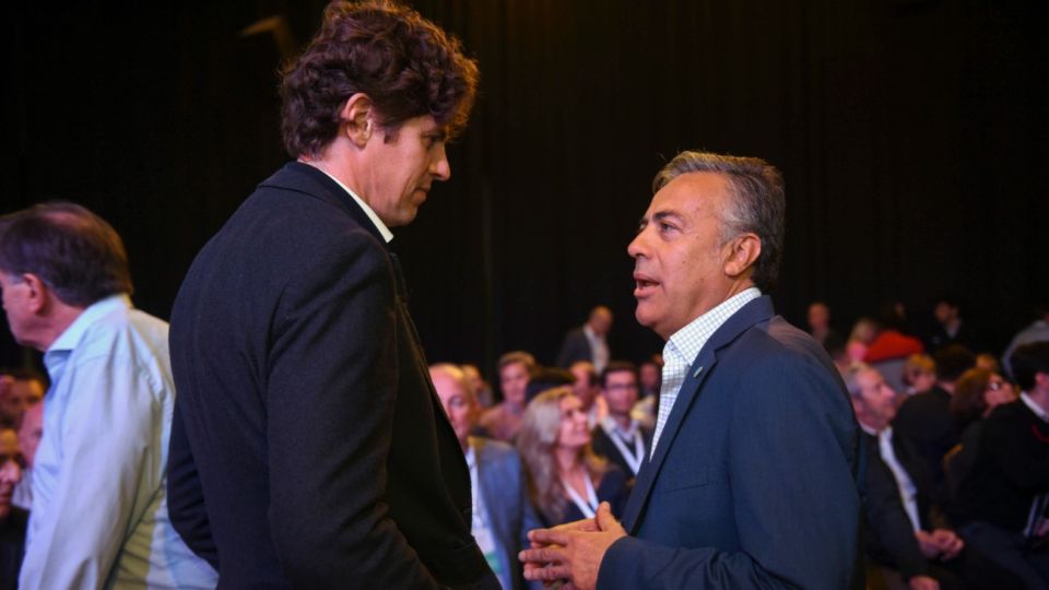 Martín Lousteau y Alfredo Cornejo.