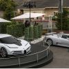 El Bugatti Centodieci junto al EB110 en el Monterey Car Week.