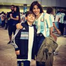 El sentido mensaje de Ginaninna Maradona a su hijo por el Día del Niño