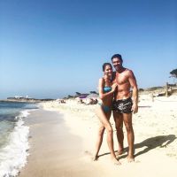 El Cholo Simeone recibió una amorosa sorpresa mientras dirigía a "Aleti"