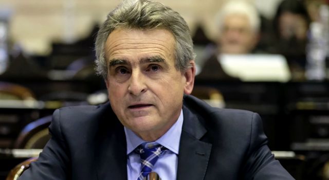 Agustín Rossi, presidente del bloque de diputados por el Frente para la Victoria-PJ