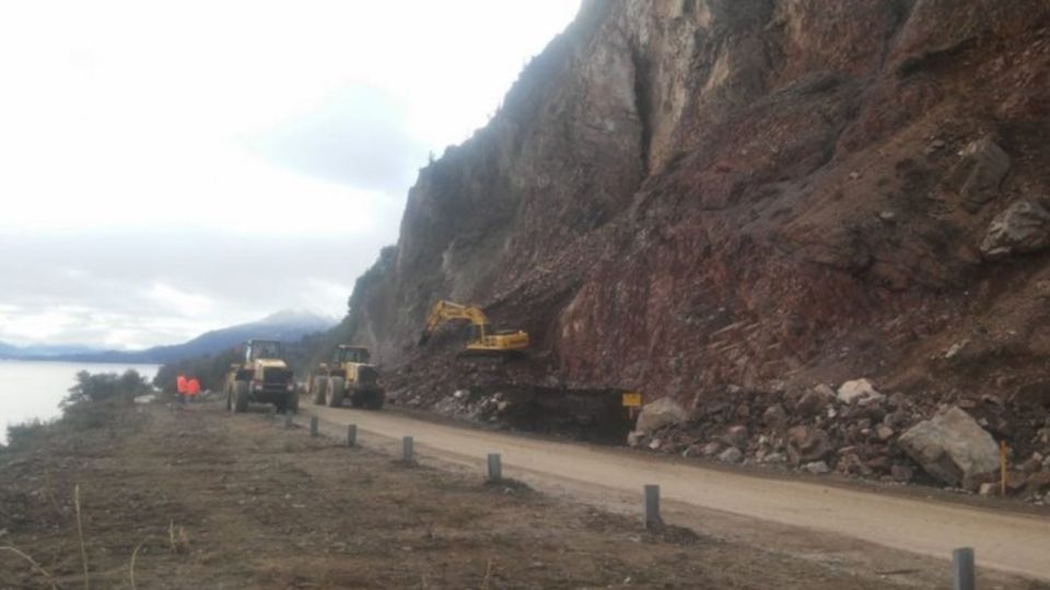 Reabren un carril en la Patagonia.
