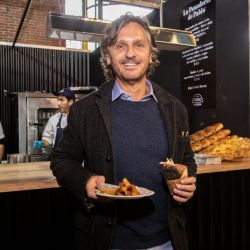 Pablo Massey en su Panadería de Masticar.