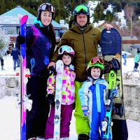 Conocé a los dos hijos y la esposa de Navid Nalbandian